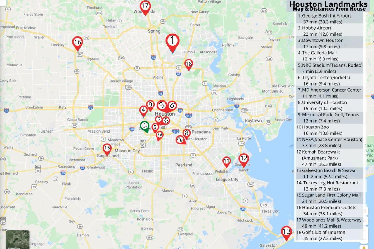 Rodeo, Grb, Nrg, Galleria, Medical Center, Mm Park, Galveston - Breakwood Houston Exteriör bild
